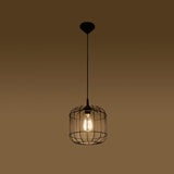 Hängeleuchte Celta Schwarz – Runde Designlampe für Esszimmer & Küche-Leuchtezauber