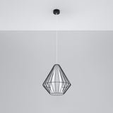 Hängeleuchte Demi Schwarz – Moderne Pendellampe im Industrial Look-Leuchtezauber