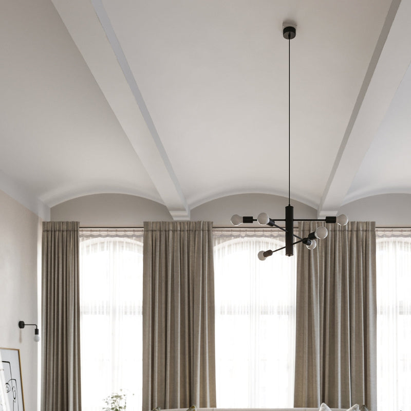 Kronleuchter Duomo 5-flammig – Edle Vintage Hängelampe LED-Leuchtezauber