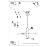 Kronleuchter Duomo 6-flammig – Klassisch Opulente Deckenleuchte-Leuchtezauber