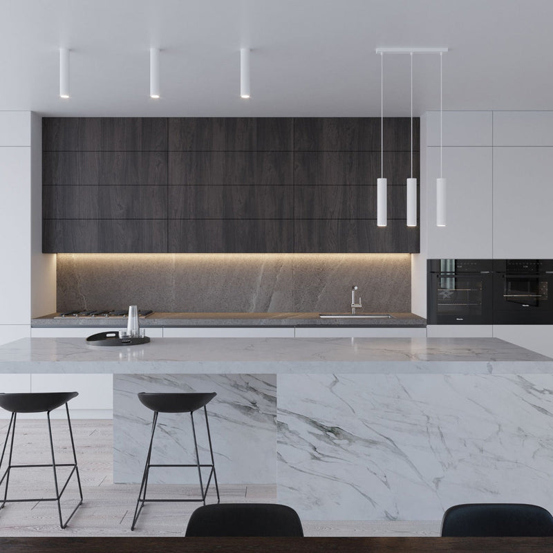 Hängeleuchte Lagos 3-flammig Weiß – Skandi Design Pendelleuchte-Leuchtezauber