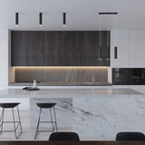 Hängeleuchte Lagos 2-flammig Schwarz – Minimalistische LED Leuchte-Leuchtezauber