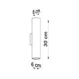 Wandleuchte Lagos 2 Schwarz – 2-Flammige Led-Wandleuchte, Drehbar-Leuchtezauber