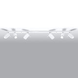 Deckenleuchte Ring 6-Flammig Weiß, Led, Modernes Design-Leuchtezauber