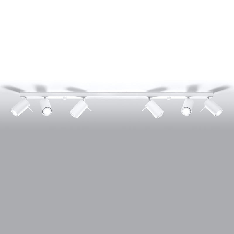 Deckenleuchte Ring 6-Flammig Weiß, Led, Modernes Design-Leuchtezauber