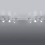 Deckenleuchte Ring 6-Flammig Weiß, Led, Modernes Design-Leuchtezauber