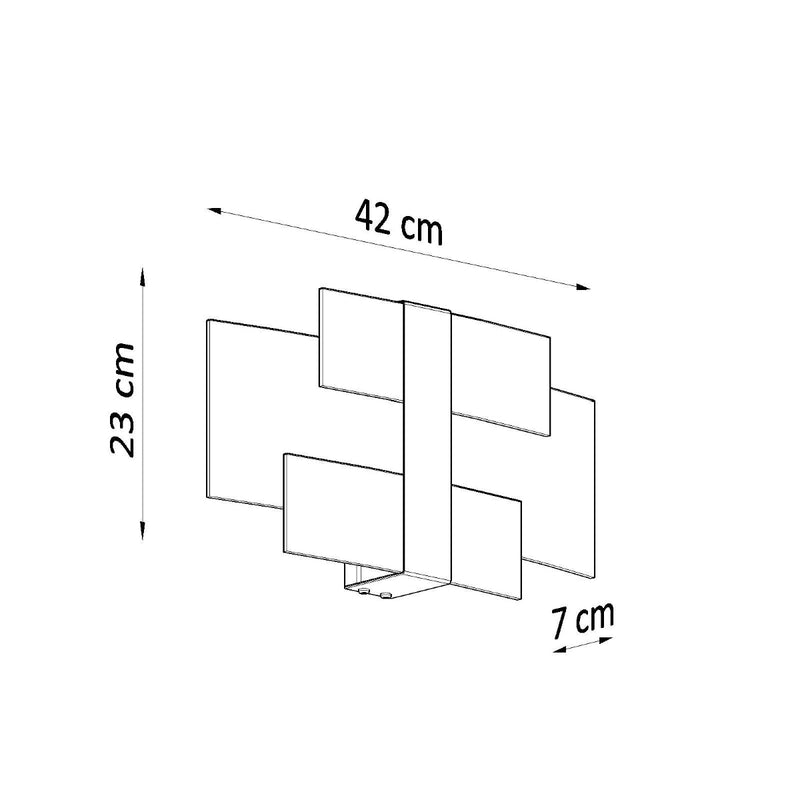 Wandleuchte Celia Chrom – Verchromte Designleuchte Mit Glasakzenten-Leuchtezauber