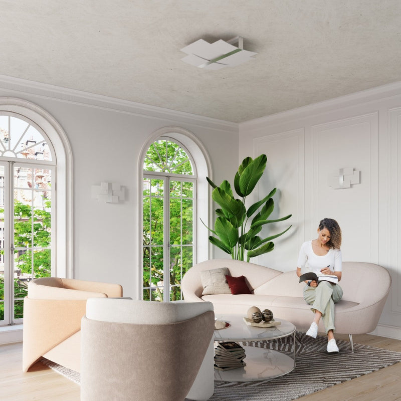Wandleuchte Celia Chrom – Verchromte Designleuchte Mit Glasakzenten-Leuchtezauber