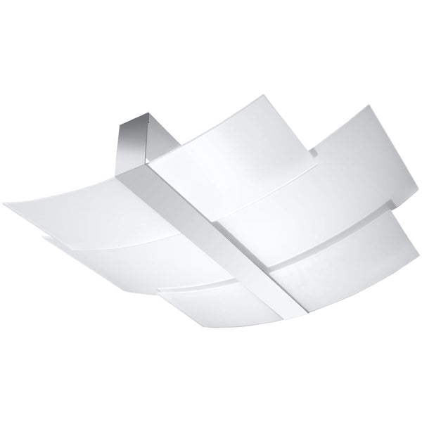 Deckenleuchte Celia Chrom, Modern, Led, Rund Ø30 Cm-Leuchtezauber