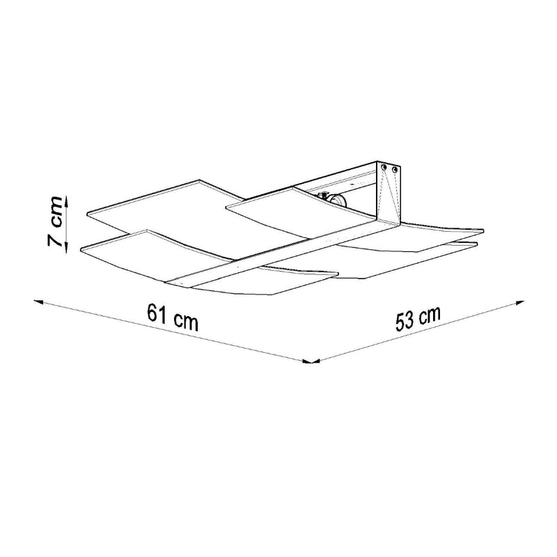 Deckenleuchte Celia Chrom, Modern, Led, Rund Ø30 Cm-Leuchtezauber