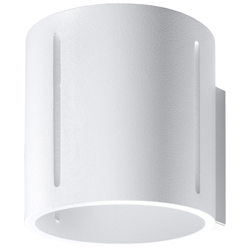 Wandleuchte Inez Weiß – Runde Led-Wandlampe In Weiß, Up/Down-Design-Leuchtezauber