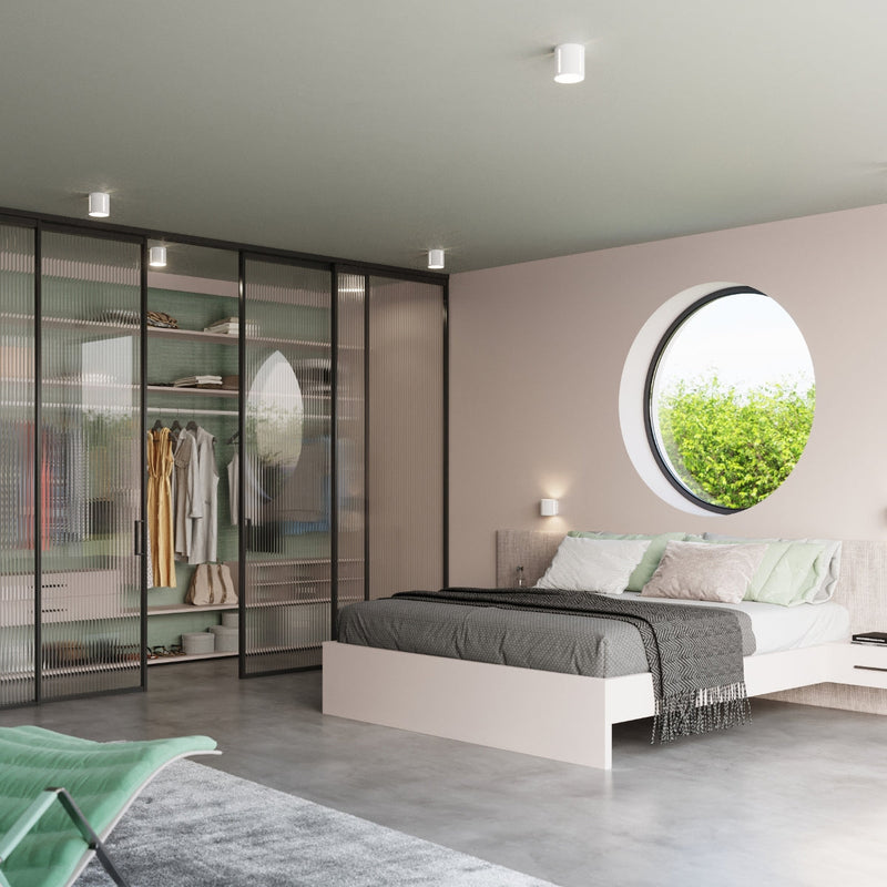 Wandleuchte Inez Weiß – Runde Led-Wandlampe In Weiß, Up/Down-Design-Leuchtezauber