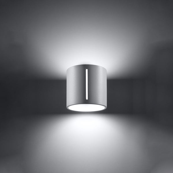 Wandleuchte Inez Weiß – Runde Led-Wandlampe In Weiß, Up/Down-Design-Leuchtezauber