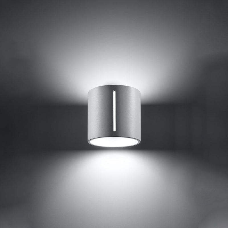 Wandleuchte Inez Weiß – Runde Led-Wandlampe In Weiß, Up/Down-Design-Leuchtezauber