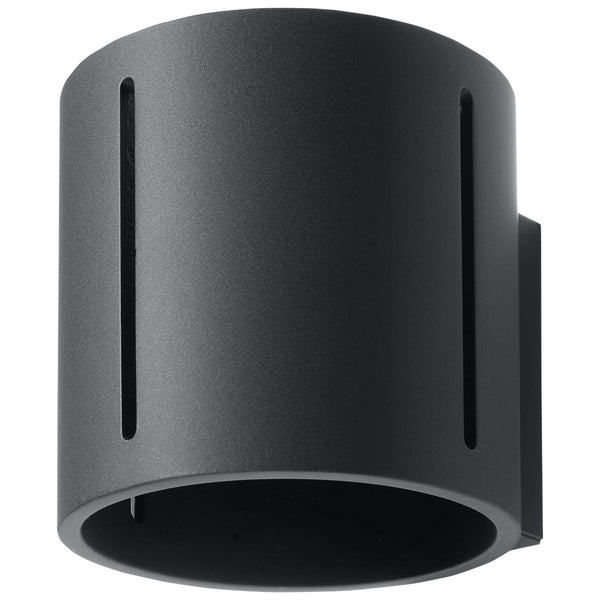 Wandleuchte Inez Schwarz – Runde Wandleuchte In Schwarz, Modern-Leuchtezauber
