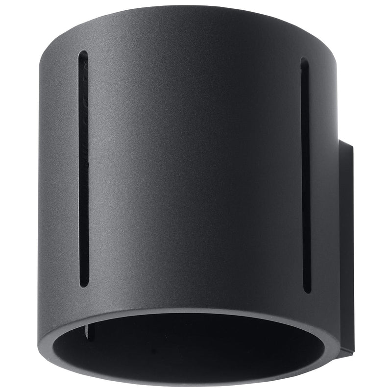 Wandleuchte Inez Schwarz – Runde Wandleuchte In Schwarz, Modern-Leuchtezauber