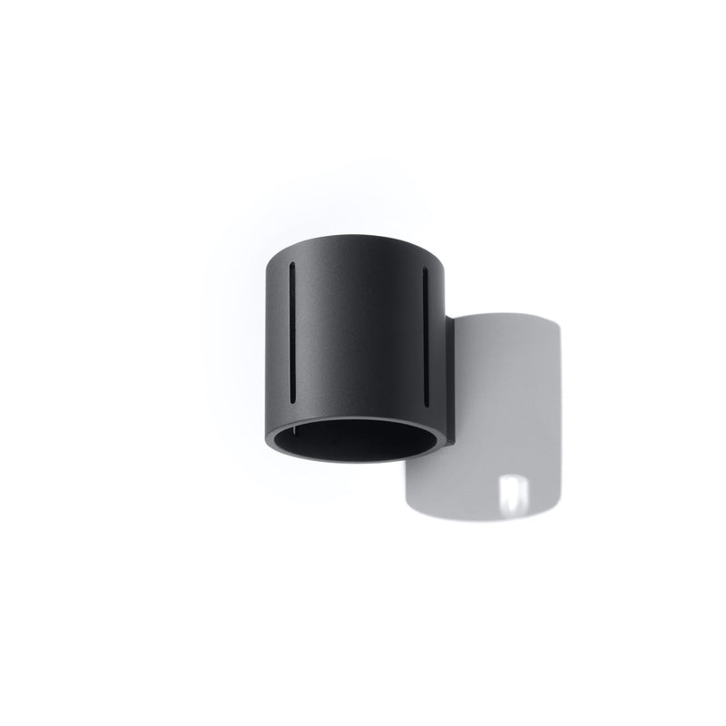 Wandleuchte Inez Schwarz – Runde Wandleuchte In Schwarz, Modern-Leuchtezauber