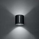 Wandleuchte Inez Schwarz – Runde Wandleuchte In Schwarz, Modern-Leuchtezauber