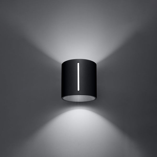 Wandleuchte Inez Schwarz – Runde Wandleuchte In Schwarz, Modern-Leuchtezauber