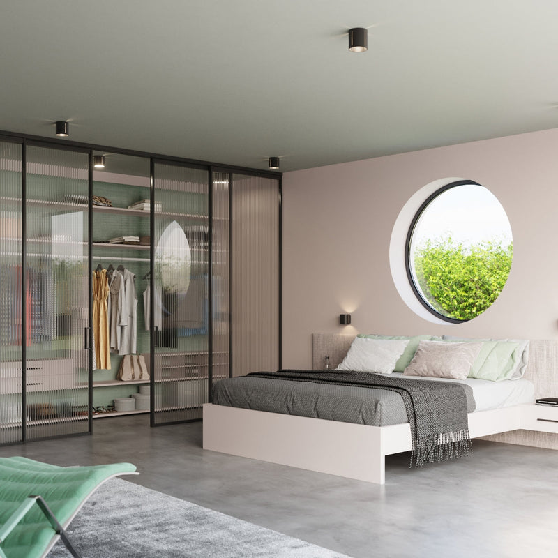 Deckenleuchte Inez Schwarz, Led-Fähig, Modernes Design-Leuchtezauber