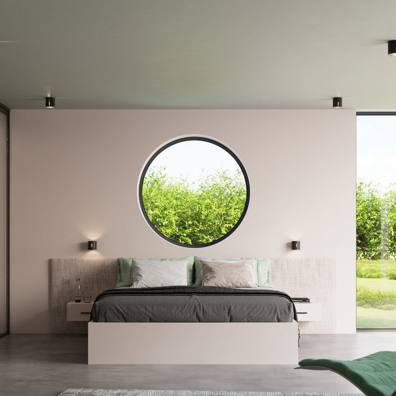 Deckenleuchte Inez Schwarz, Led-Fähig, Modernes Design-Leuchtezauber