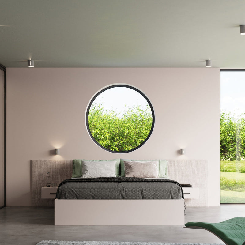 Deckenleuchte Inez Grau, Modernes Design, Led-Kompatibel-Leuchtezauber