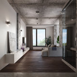 Deckenleuchte Quad Led Grau, Quadratisch, Modernes Design-Leuchtezauber