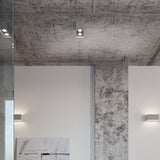 Deckenleuchte Quad Led Grau, Quadratisch, Modernes Design-Leuchtezauber