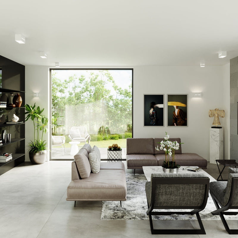 Deckenleuchte Lobo 2-Flammig Weiß, Gu10, Led-Kompatibel-Leuchtezauber