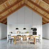 Pendelleuchte Casco Schwarz & Weiß – Minimalistische Hängelampe-Leuchtezauber