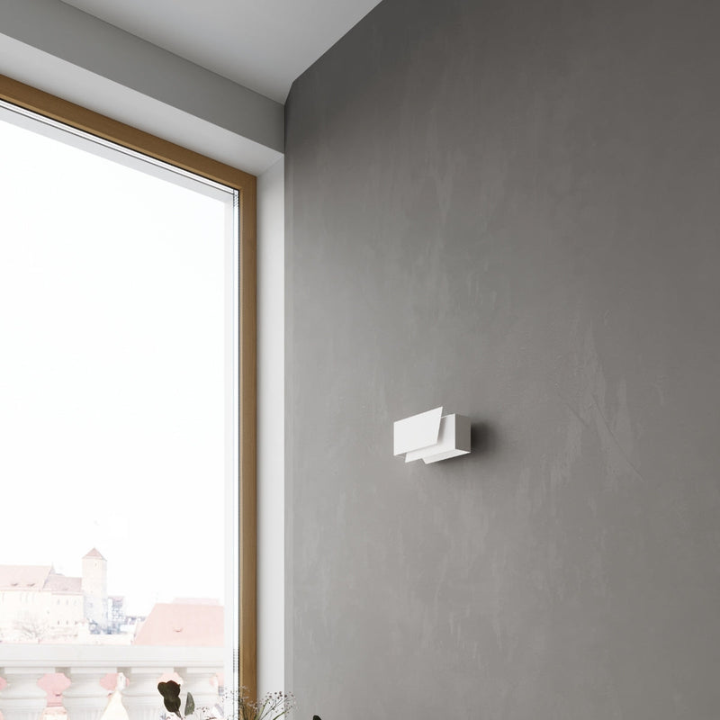 Wandleuchte Piegare – Moderne Led-Leuchte Mit Gebogenem Frontpanel-Leuchtezauber