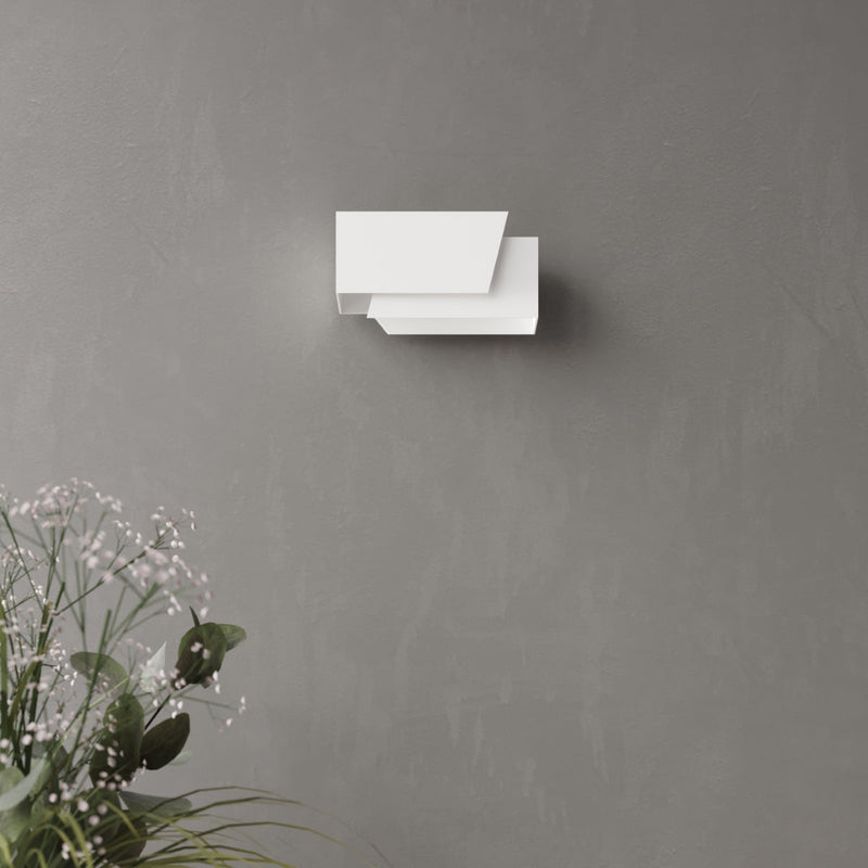 Wandleuchte Piegare – Moderne Led-Leuchte Mit Gebogenem Frontpanel-Leuchtezauber