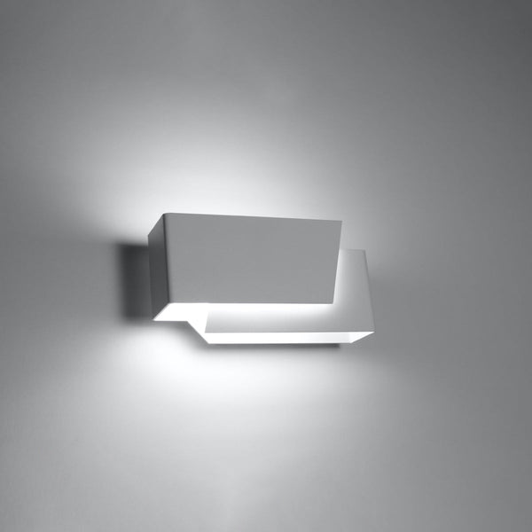 Wandleuchte Piegare – Moderne Led-Leuchte Mit Gebogenem Frontpanel-Leuchtezauber