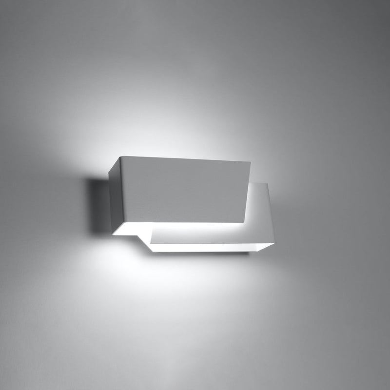 Wandleuchte Piegare – Moderne Led-Leuchte Mit Gebogenem Frontpanel-Leuchtezauber