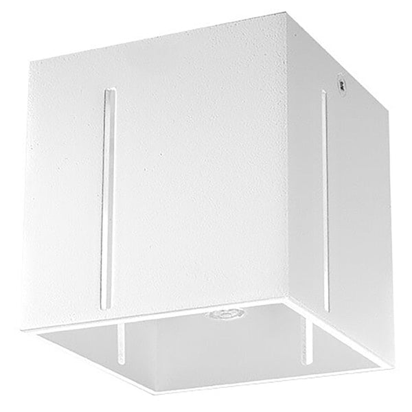 Deckenleuchte Pixar Weiß, Led-Fähig, Modernes Design, Ø30 Cm-Leuchtezauber