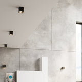 Deckenleuchte Pixar Schwarz, Modern, Led-Kompatibel, Ø30 Cm-Leuchtezauber