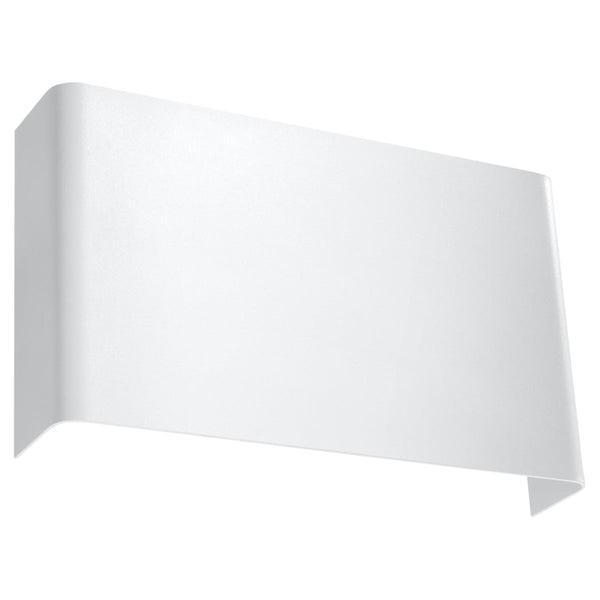 Wandleuchte Copertura – Elegante Wandlampe Mit Abdeckung, Weiß/Silber-Leuchtezauber