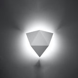 Wandleuchte Solido Weiß – Schlichte Led-Wandleuchte In Weiß, Eckig-Leuchtezauber