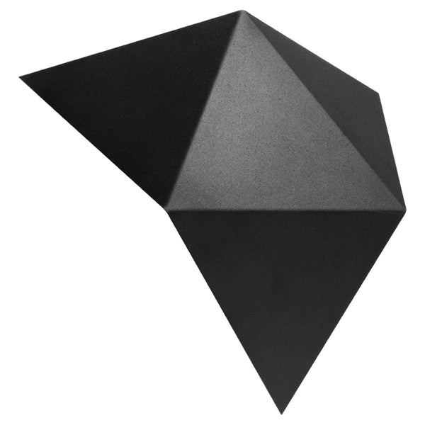 Wandleuchte Solido Schwarz – Rechteckige Up/Down-Leuchte In Schwarz-Leuchtezauber