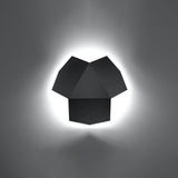 Wandleuchte Tre Schwarz – 3-Flammige Wandlampe In Schwarz, Drehbar-Leuchtezauber