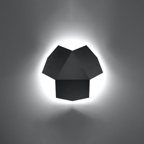 Wandleuchte Tre Schwarz – 3-Flammige Wandlampe In Schwarz, Drehbar-Leuchtezauber