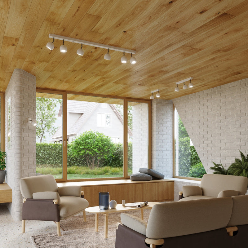 Wandleuchte Oculare Weiß – Minimalistische Led-Leuchte Mit Spotfunktion-Leuchtezauber