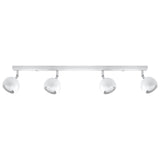 Moderne Deckenlampe Oculare 4-Flammig Weiß, Gu10-Leuchtezauber