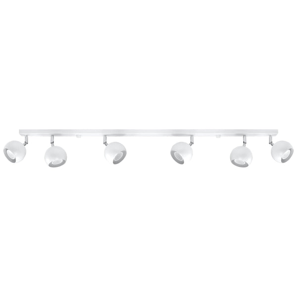 Led Deckenleuchte Oculare 6-Flammig Weiß, Modern-Leuchtezauber
