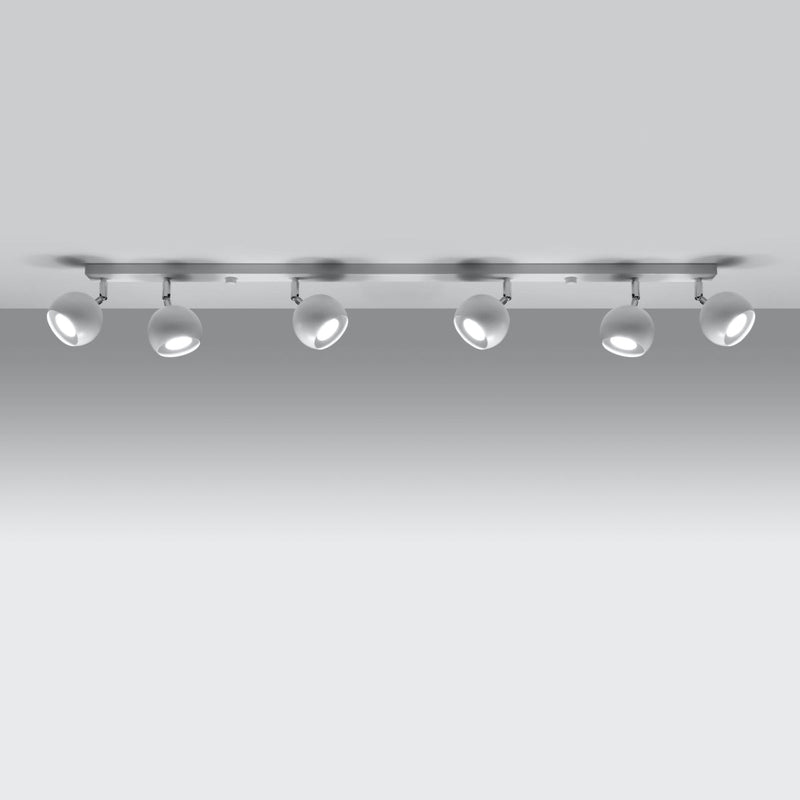 Led Deckenleuchte Oculare 6-Flammig Weiß, Modern-Leuchtezauber