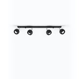 LED Deckenleuchte Oculare 4L Schwarz-Leuchtezauber