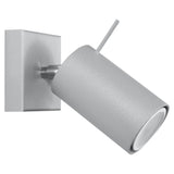 Wandleuchte Ring 1 Grau – Runde Led-Leuchte Mit Modernem Design-Leuchtezauber