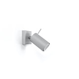 Wandleuchte Ring 1 Grau – Runde Led-Leuchte Mit Modernem Design-Leuchtezauber