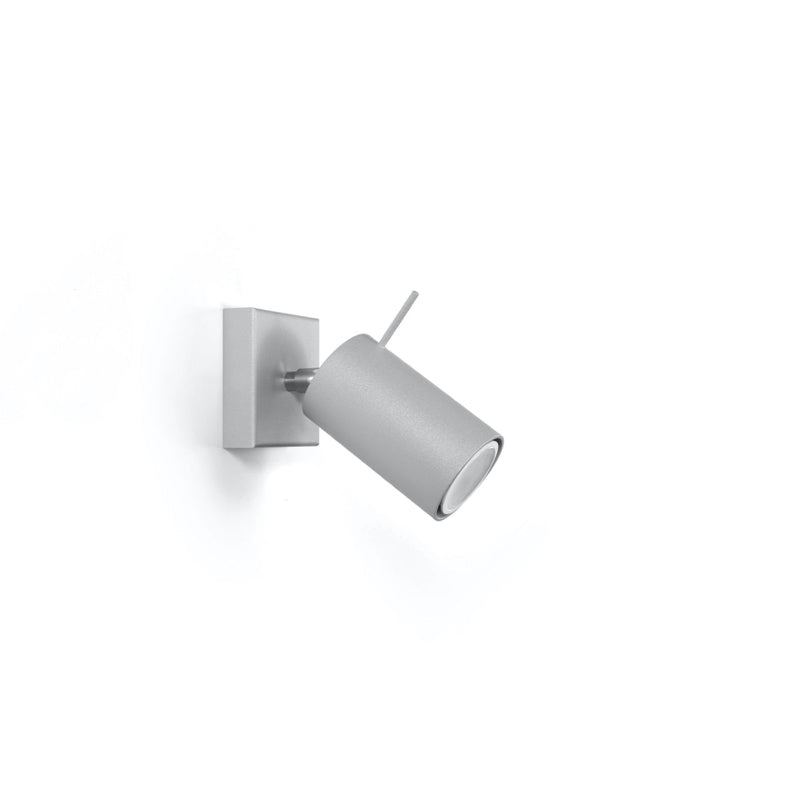Wandleuchte Ring 1 Grau – Runde Led-Leuchte Mit Modernem Design-Leuchtezauber
