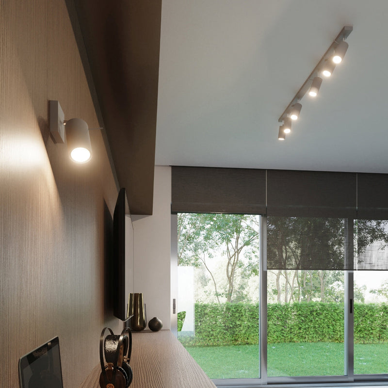LED Deckenleuchte Ring 2 Grau Modern-Leuchtezauber